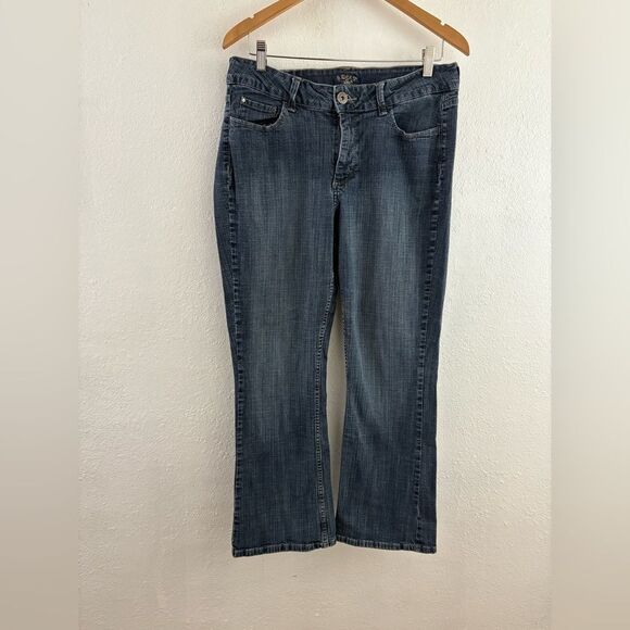 Riders By Lee style Medium Wash  Stretch Jeans size 14p - Picture 2 of 7